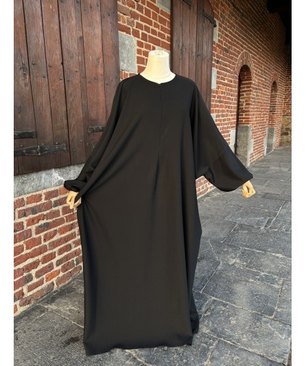 Abaya oumi noir