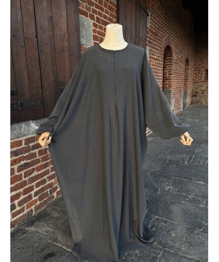 Abaya oumi grise