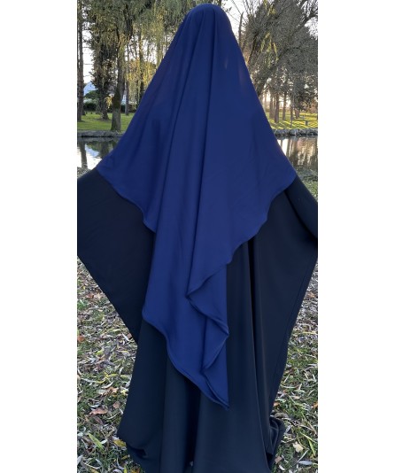 Khimar bleu nuit